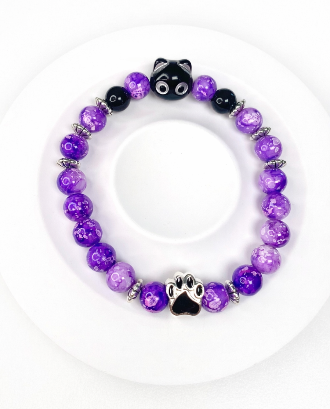 Bransoletka handmade (wzór jak na zdjęciu) 💜