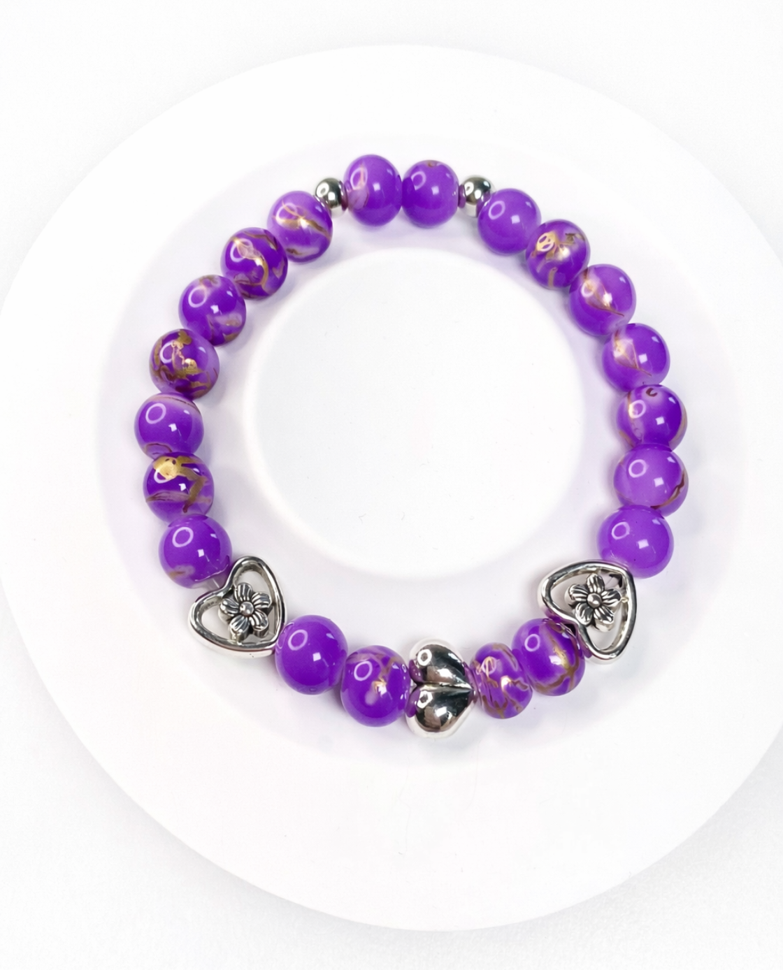 Bransoletka handmade (wzór jak na zdjęciu) 💜